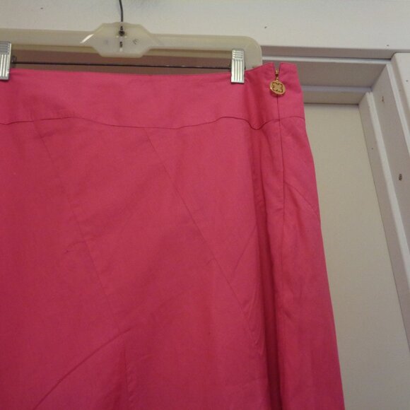 HOT BARBIECORE GIRL In A Retro BIAS SKIRT By Liz Claiborne 14 - Picture 4 of 5